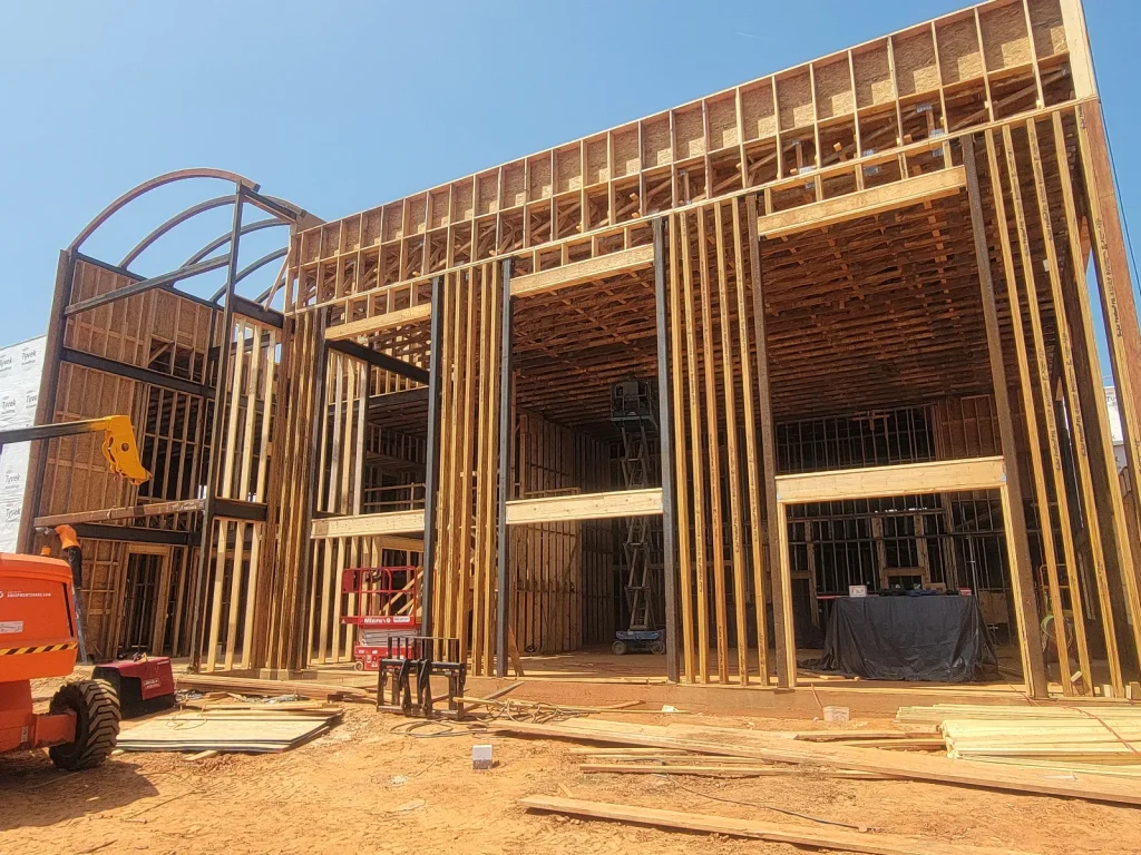 Welded steel framing in Concord, NC